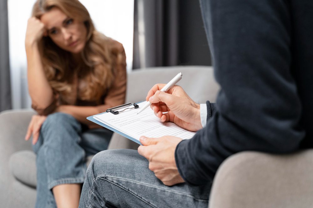 Warm, calm counselling room